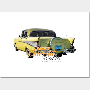 1957 Chevrolet Bel Air 4 Door Sedan Posters and Art